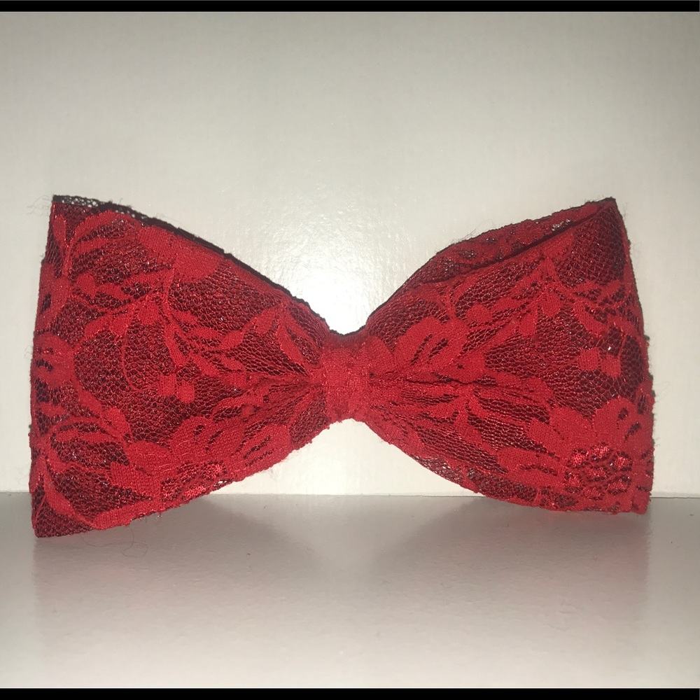 Red Hair Bow
